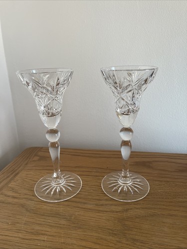 Pair vintage cristal - of,
