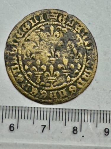 1400 medieval jetton - medieval,