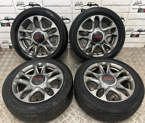 Fiat 500 alloy wheels - fiat,