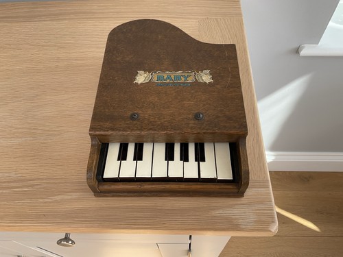 Vintage toy grand baby piano - grand,