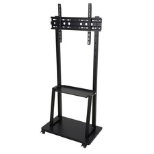 Mobile TV Stand on Wheels for