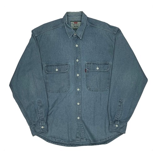 Levis denim shirt medium - denim,