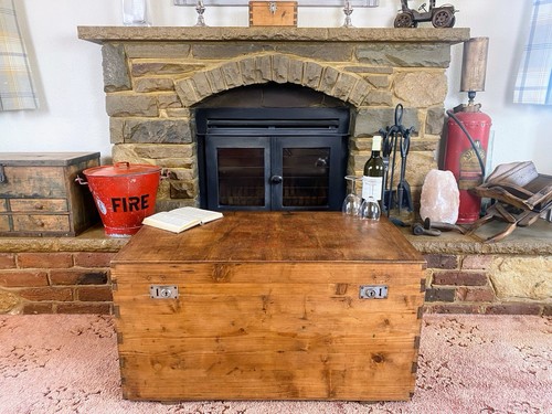 Old antique pine - antique, chest