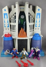 Imaginext DC Super Friends Superman Hall Of Justice & Action Figures bundle