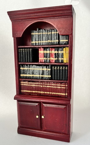 Dolls house furniture bookcase - dolls,