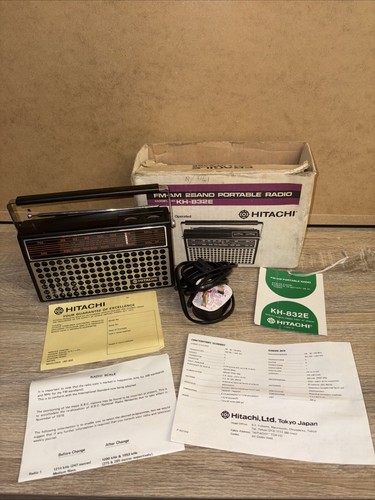 Hitachi 2band portable - hitachi, fm-am