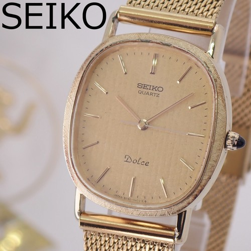 Vintage seiko dolce oval - vintage, sgp30
