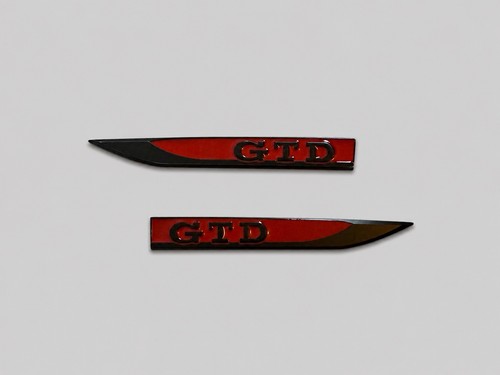 Gtd badge side - gtd, front