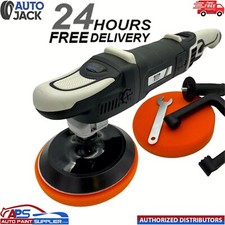 Autojack 180mm Rotary Car Polisher Buffer with Professional 6 Speed LED Display 