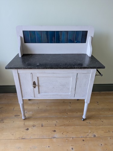 Victorian washstand marble - victorian, washstand,