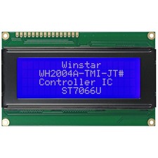 Winstar 20x4 LCD Display Blue
