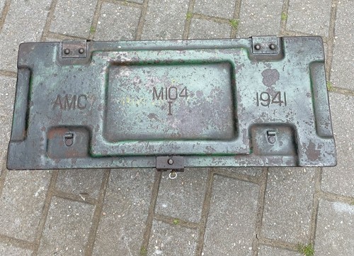 1941 army ammo metal