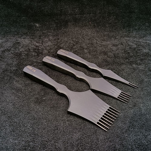 Leather craft black - craft, steel