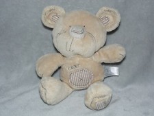 Next bear soft toy brown teddy