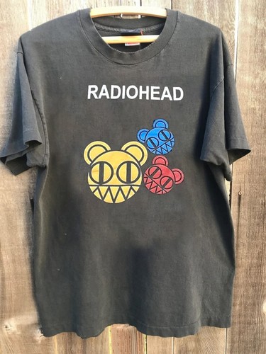 Radiohead band 90s graphic - radiohead,