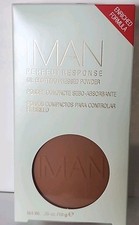 IMAN Perfect Response Oil Blotting  Pressed Powder Light Medium-.35oz 