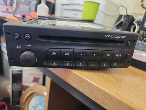 Vdo cdr 500 stereo radio - 500, cd