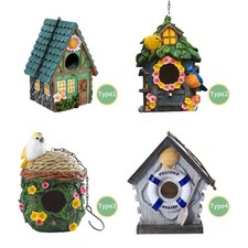 Hanging Bird House Decor Cute