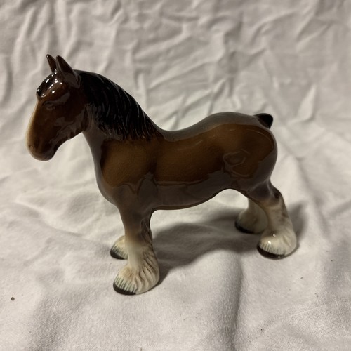 Vintage ceramic shire horse - shire,