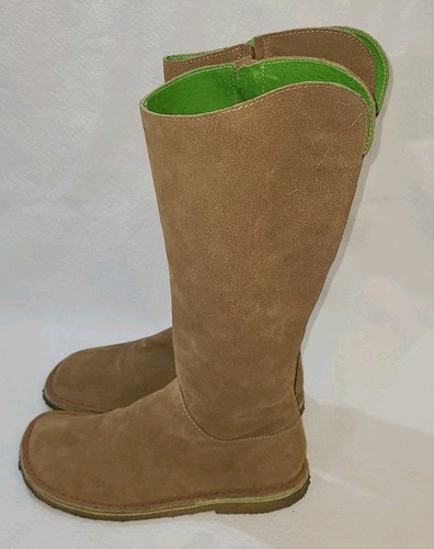 Womens camper suede - suede, knee-high