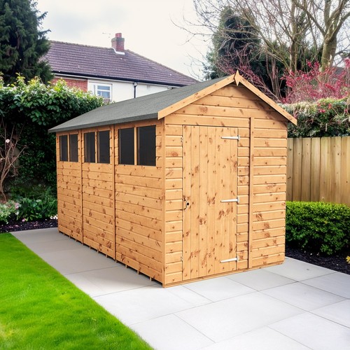 Empire apex garden shed - empire, wooden