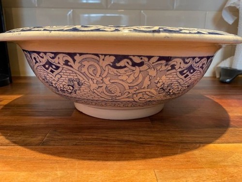 Vintage antique blue white - antique,