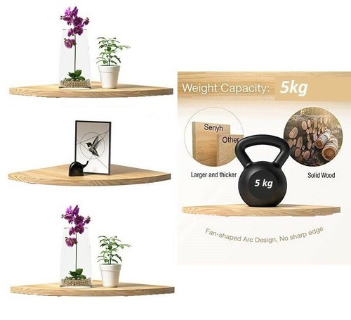 Natural wood wooden corner - natural,