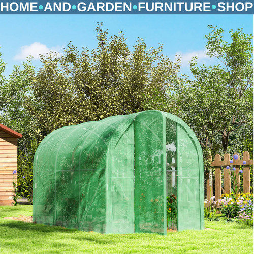 2m polytunnel - ×,