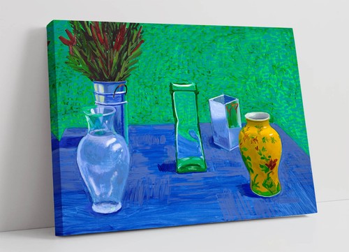 Four empty vases - empty, david