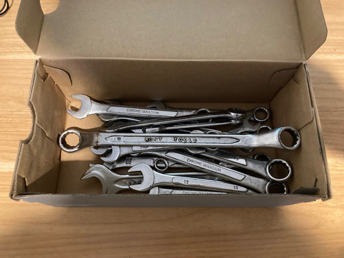 16pc spanner job lot metric - job,
