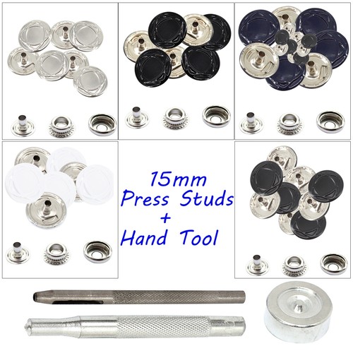 15mm large press - large, snap