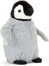 Baby Emperor Penguin Plush 17.5cm Colorata Japan Realistic Penguin Family Plush