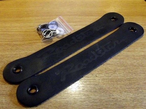 Leather door pull handle - , kit