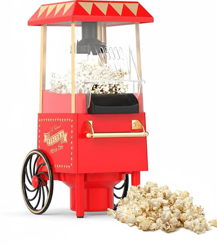 Electric hot air popcorn maker - popcorn,
