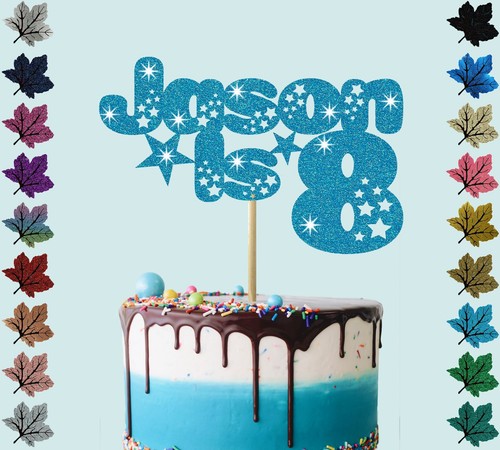 Personalised birthday glitter - personalised,