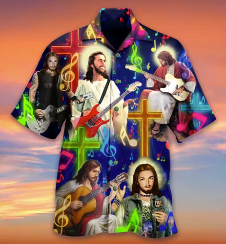 Mens button down shirts jesus - button,