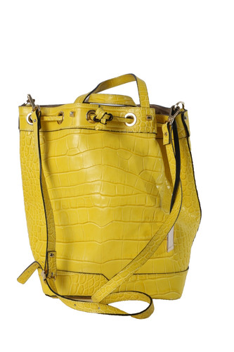 Caterina lucchi yellow croco - yellow,