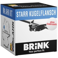 For Nissan Primastar 03-06 towbar rigid by Brink with ABE EBA