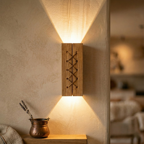 Handmade wooden wall - wooden,