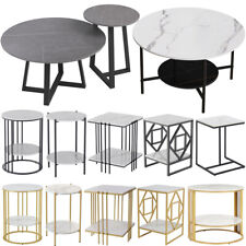 Professional Marble Coffee Table Nesting Tables Sofa Bed Side End Table Warranty