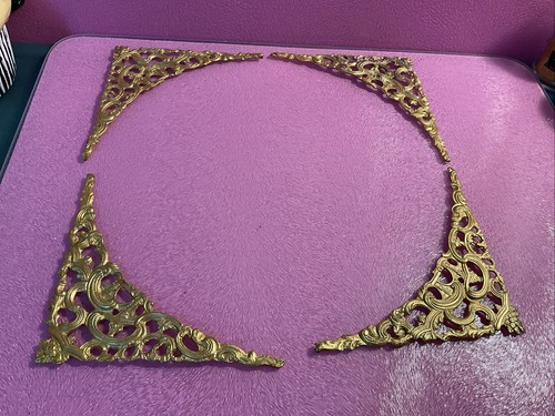 Antique vintage clock brass - clock,