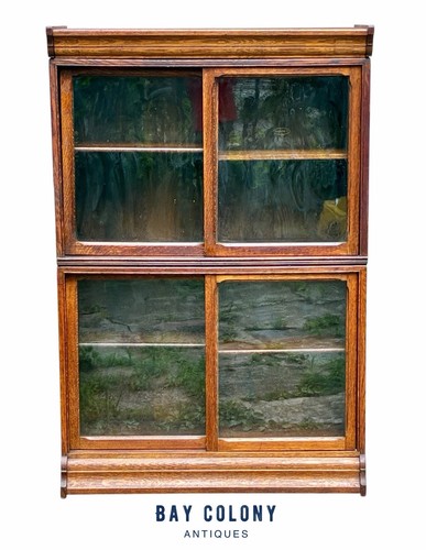 Antique oak danner stacking - antique,