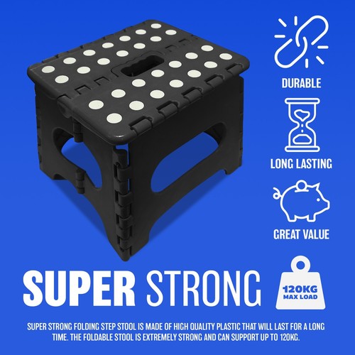New folding handy step stool - folding,