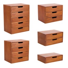 Wooden Drawer Storage Boxes