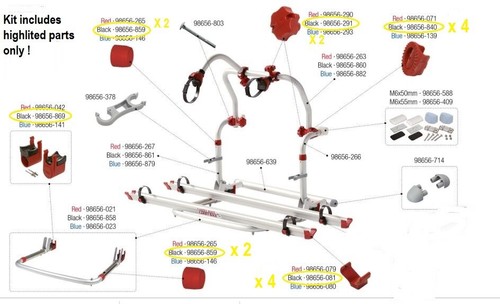 Fiamma bike rack pro - cb,