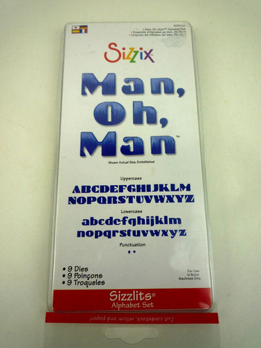 Sizzix sizzlits alphabet set - sizzlits,