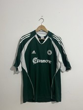 Panathinaikos Home 2005/06 Adidas Rare Football Shirt Large