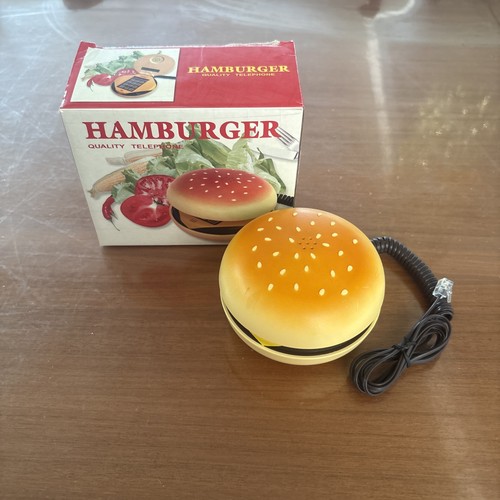 Hamburger telephone vintage - hamburger,