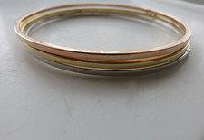 Gold Slave Bangle Set 9 Carat