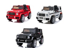 KIDS ELECTRIC RIDE ON CAR 12V MERCEDES G63 AMG JEEP PARENTAL REMOTE CONTROL